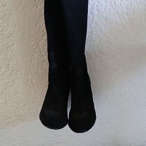 Joie Black Over the Knee. Suade Boots